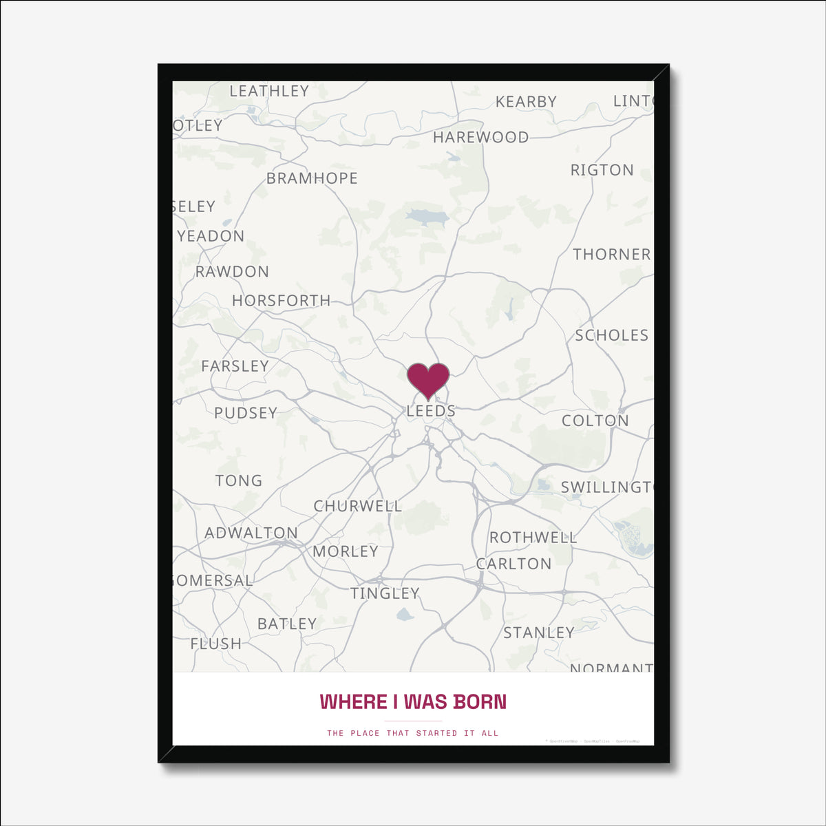 Personalised Location Map