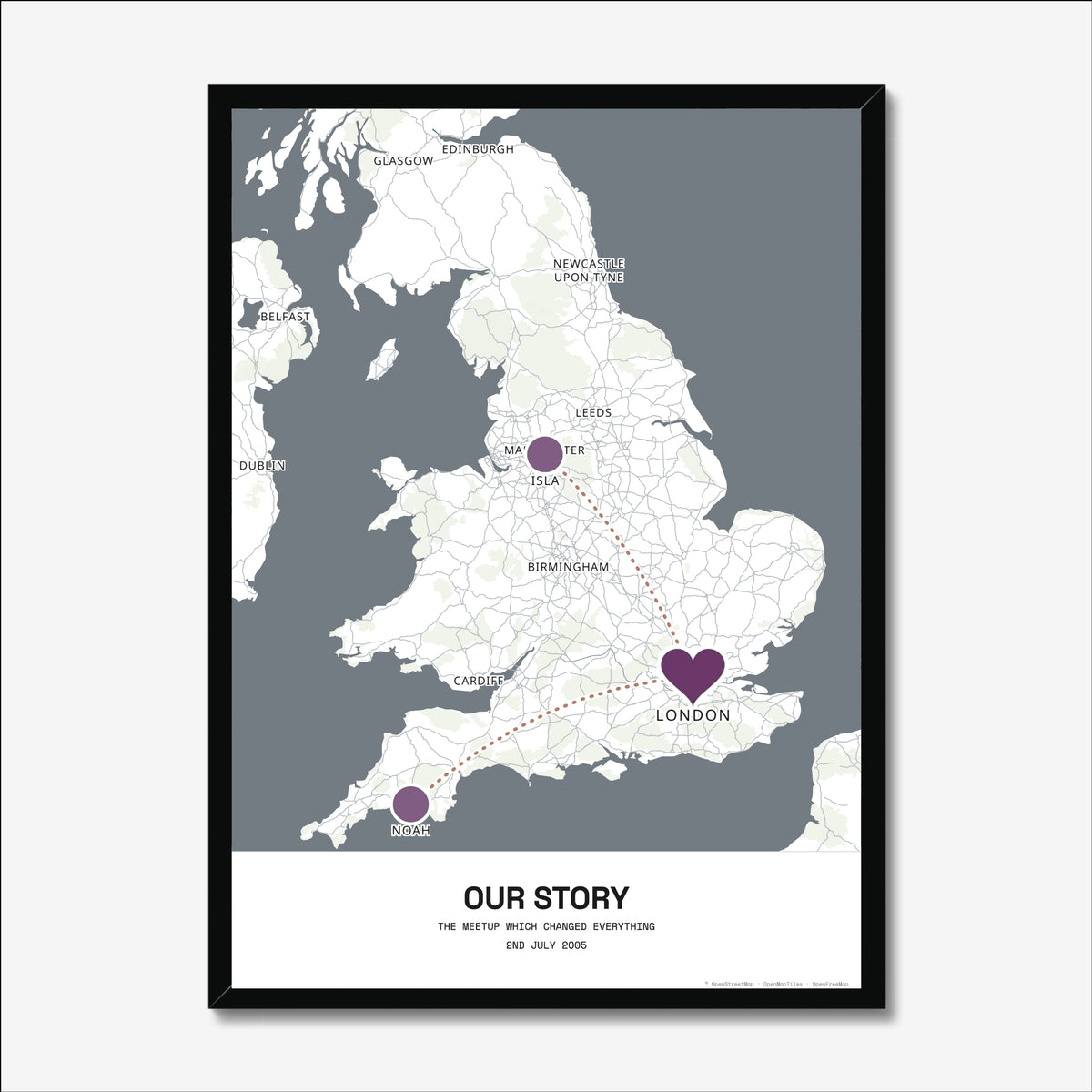 Personalised Meetup Map
